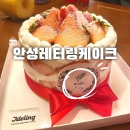 레터링 케이크로 유명한 안성케이크 맛집 '제이델링 안성진사리점'