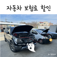 자동차 보험료 할인 꼼꼼하게 받기