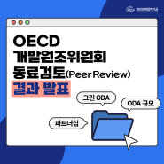 OECD 개발원조위원회 동료검토 결과 발표