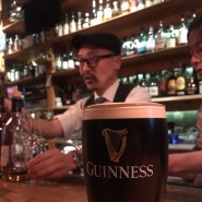 때론 한잔 하고 싶을때 북창동 몰타르 칵텔빠에서 Guinness 와 에스프레소