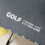 골프우산 판촉물 제작 원단 인쇄 사례