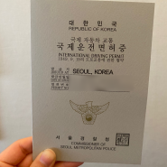 서울 광진경찰서👮 국제면허증 발급📑