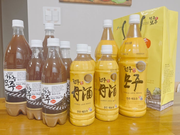 전주 모주 3개 비교. 한옥마을 저렴한 모주 마트 추천 tip : 네이버 블로그