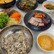인천 삼산체육관 근처 보리밥 정식 맛집! 깔끔하고 맛있는 <봉란옥> 박대구이 짱 맛있음