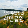 한강과 북한강이 선사하는 풍경이 아름다운 남양주한강변공원,삼패공원 자작나무길