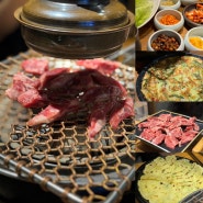광저우] 황소마을: 강렬한 숯과 신선한 갈비살, 화로구이 맛집