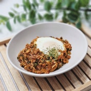 팽이버섯 계란 덮밥 매운팽이버섯 볶음 레시피 두부덮밥 다이어트 요리