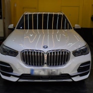 BMW X5 디테일링세차 + 순정 블랙박스 장착