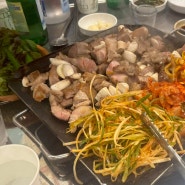 사상 고기집[평화김해뒷고기]뒷고기에 껍데기,K-후식 치즈볶음밥까지 배부르게 먹은 맛집