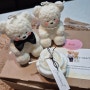 신혼집선물 귀여운 곰돌이 웨딩캔들 젬모먼트에서 구매
