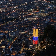 [세계여행 D+50]남미 야경 중 1위 등극한 콜롬비아 보고타 '몬세라테 언덕' (+한식당 솔직후기)