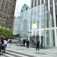 [미국여행] 애플 비전프로 체험 '잠시 만난 미래' - 뉴욕 5번가 애플 스토어