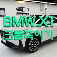 BMW X1 크롬죽이기 U11 부분 랩핑 인천 부평 자동차 랩핑