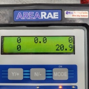 복합가스 측정기 AreaRAE 수리 사례
