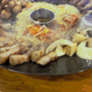 [제주/서귀포 산방산 근처 맛집] 솥뚜껑에 구워 먹는 흑돼지 돗통