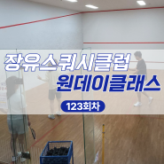 ☆재능기부☆스쿼시일일체험 ㅣ 장유스쿼시클럽 스쿼시 원데이클래스 123회차