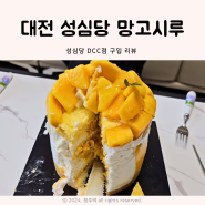 대전 성심당 dcc 망고시루 주말 웨이팅, 주차 정보