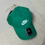 [NIKE] 나이키 클럽 언스트럭처드 퓨추라 워시 캡 여름에 쓰기 좋은 초록 모자