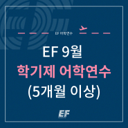EF 9월 학기제 어학연수(5개월 이상~)/장기어학연수