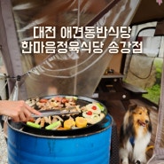 대전 유성애견동반식당 한마음정육식당송강점