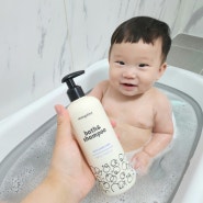 유아 삼푸 추천 아기 약산성 바디워시 몽디에스 바스앤드샴푸로 머리부터 몸까지 한번에 목욕 끝 !
