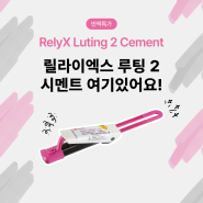 [반짝특가] RelyX Luting 2 Cement 릴라이엑스 루팅 2 시멘트