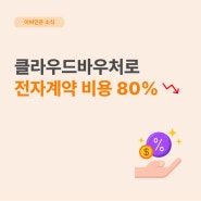 [2024 클라우드 바우처] 전자계약 이싸인온 80% 할인받는 방법!