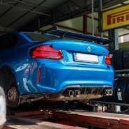 BMW M2 F87 브릿지스톤 아드레날린 RE004 245 35 19, 275 35 19 4 본 장착 ㅣ M2 휠 얼라인먼트 작업 ㅣ M2 타이어 추천 ㅣ M2 송파구 타이어