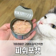 기호성 / 가성비 좋은 고양이 습식&간식캔 피쉬포캣