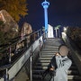 부산 남포동 야경 명소, 용두산공원ㅣ다이아몬드타워, 부산타워 입장료와 에스컬레이터 위치