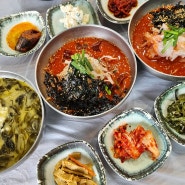 강릉 사천항주문진물회 : 코박고 먹은 우럭미역국