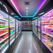 대구 칠성시장에서 경북 예천군 신도시로 아이스크림 냉동고 배송한 일기 ! 45박스,음료수쇼케이스,토핑,반찬냉장고