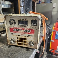 아세아 용접기 수리 ASEA-320용접기 기판 교체/철골 현장 아크용접기 수리