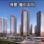 계룡 펠리피아, 823세대 6월 4일 1순위 청약