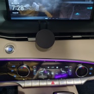 [주파집] 차량용 맥세이프 무선충전기🎵 간편설치🤍 깔끔디자인🤍 GV70 차량용 스마트폰충전기