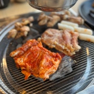 오산 갈비 닭이닭숯불닭갈비, 국내산 냉장 닭다리살 무한리필 맛집