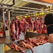 칭다오 청양 고기 도매시장 (피파시장) 批发市场