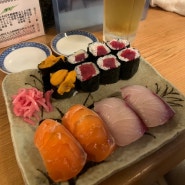 오사카 우메다 초밥 맛집 카메스시 총본점