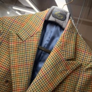 Vintage Cashmere100% Sports Coat for Lady(여성용 빈티지 캐시미어 자켓) - 비앤테일러 비스포크(B&TAILOR Bespoke)