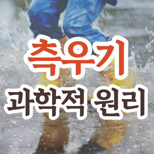 측우기 과학적 원리 강수량 수집 측정 면적 보정 데이터 기록 : 네이버 블로그