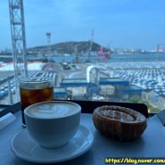 인천 중구 연안부두 인천항뷰 카페 인텐스491 커피 (주차) | 분위기 좋은 대형카페 추천