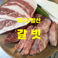 마곡나루 맛집. ‘갈빗’ 연탄 소갈비살 야장 맛집!