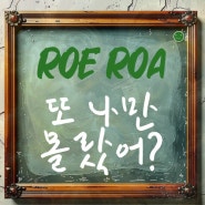 ROE 뜻 계산법 ROA 주식용어 알아보기