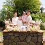 제주도돌스냅 환상적인 정원의 돌잔치 스냅 다미사진관 제주도 6월 가족여행
