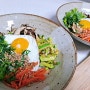 표고버섯 요리 감자달걀샐러드 표고버섯비빔밥