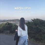 제주살이 EP.01 배 타고 시작하는 안덕 대평리 생활 (2024.05.13~05.19)