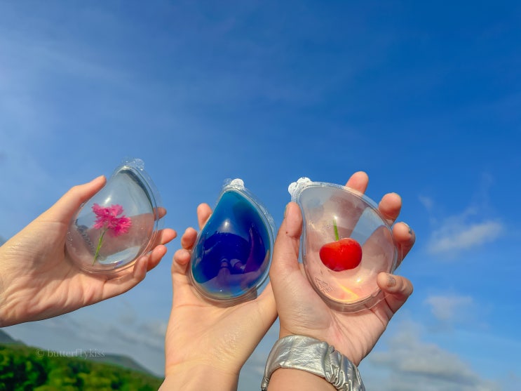 @ 제주 이색 디저트 추천, 물 (물젤리). : 네이버 블로그