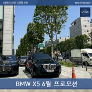 BMW X5 6월 프로모션은 어떨까? (Feat. 카본블랙의 매력)