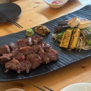 연남동 이자카야 카시 에서 와규철판구이, 가지튀김 먹방 분위기 맛집 일본식 술집으로 추천