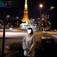 [일본] 도쿄 2일_긴자 쇼핑(H&M, 유니클로)/미츠코시 백화점 맛집 와고코로 돈카츠/된장 곰 라멘/도쿄 타워 야경 포토스팟